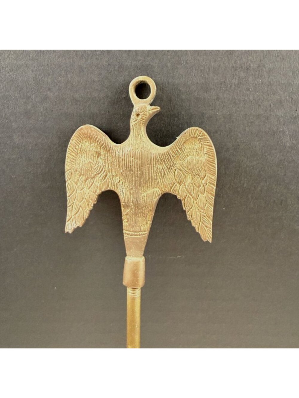 Vintage Brass Eagle Shoe Horn Made in India - Picture 2 of 9